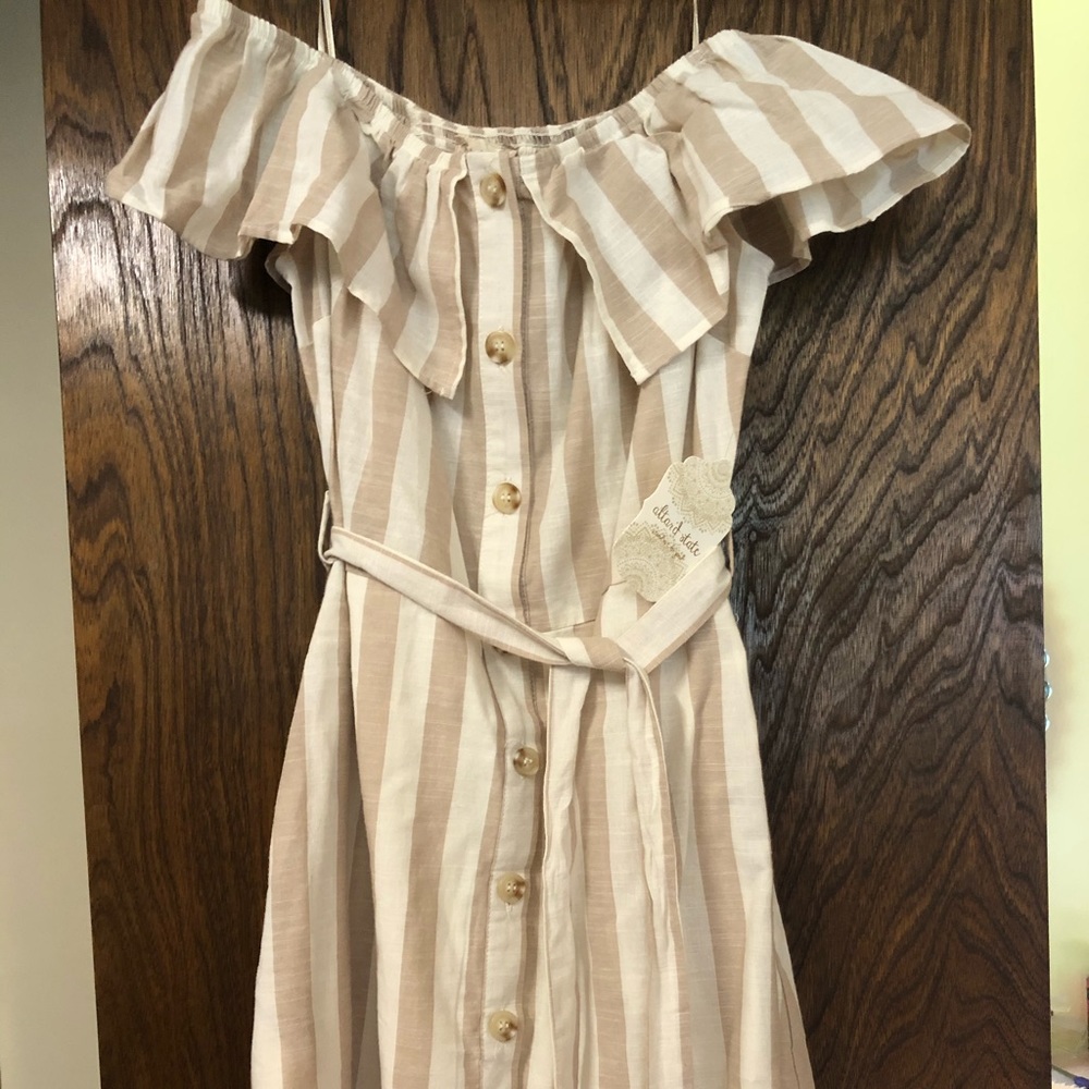 Off the shoulder dress